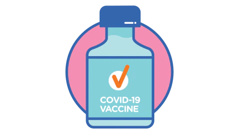 covid vaccine bottle